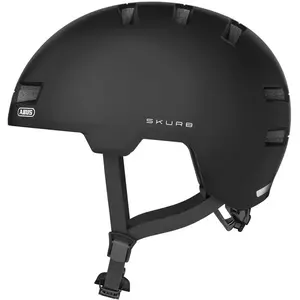 Comparateur de prix : Abus Skurb - Casque vélo urbain Velvet Black S (51 - 55 cm)