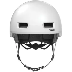 Comparateur de prix : Abus Skurb - Casque vélo urbain Pearl White M (54 - 58 cm)