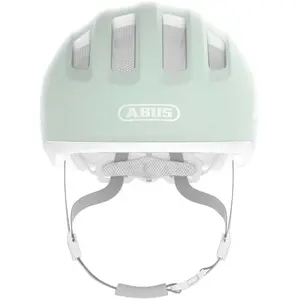 Abus ROBUSTE & SÛR : mousse rigide absorbant les chocs injectée dans une coque extérieure résistante aux chocs - le procédé In-Mold crée un assemblage durable pour un casque robuste pas cher