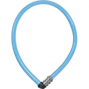 Comparateur de prix : Cadenas à combinaison ABUS avec câble en acier 6x550 mm, couleurs assorties