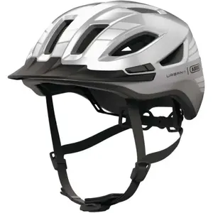 Casque Abus Urban-I 4.0 gris argent - M pas cher