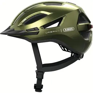 Casque vélo Abus 44973 - URBAN-I 4.0 pepper green L pas cher