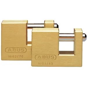 Comparateur de prix : ABUS - Cadenas laiton de sureté rectangulaire - 63 mm