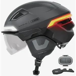 Comparateur de prix : Casque Abus HYP-E BL.ACE noir - S