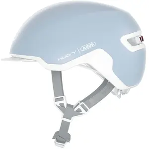 Abus - Hud-Y - Casque vélo urbain Pure Aqua - L (57 - 61 cm) pas cher