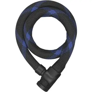 Comparateur de prix : Abus ivera steel-o-flex antivol noir 22 mm x 85 cm