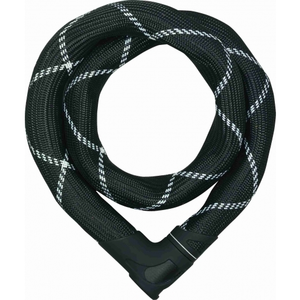 Comparateur de prix : ABUS Abus Steel-O-Flex Iven 8200/110  Chaine Antivol Noir 110 Cm