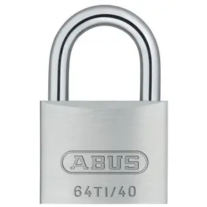 Comparateur de prix : ABUS Cadenas aluminium Titalium? serie 64 TI Abus - Longueur 50 mm