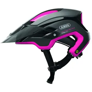 ABUS Casque Abus Montrailer Ace Mips - Rose / Noir - M pas cher