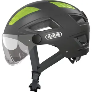Comparateur de prix : Casque abus hyban 2 0 ace velvet gris avec visiere transparente