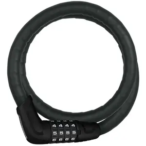 Antivol câble Abus Tresorflex 6615C/85/15 SCLL Noir 85 cm 86173 pas cher