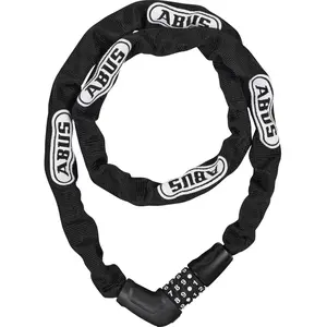 Comparateur de prix : Chaîne antivol - ABUS - 5805C/75 - 75 cm - Acier cémenté - Code à 4 chiffres