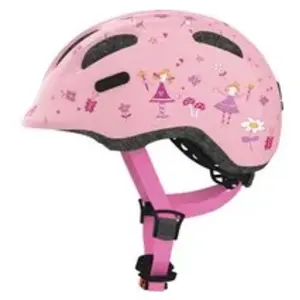Comparateur de prix : ABUS Casque de v lo enfant Smiley 2.0 Rose Princess - Rose