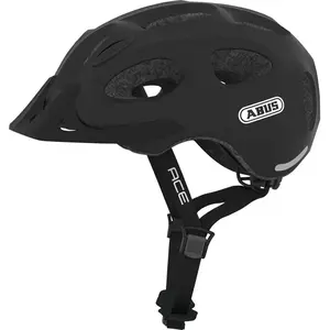 Abus Youn-I 2.0 - Casque vélo urbain enfant Velvet Black L (56 - 61 cm) pas cher