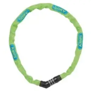 Comparateur de prix : Antivol chaîne Abus Steel-O-Chain 4804C/75 Vert 75 cm 72480