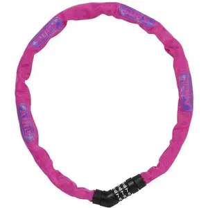 Abus Steel-O-Chain 4804C/75 - Câble antivol vélo Pink Taille unique pas cher