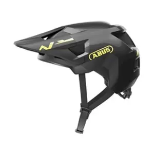Abus Youdrop Velvet - Casque VTT enfant Black S (48 - 55 cm) pas cher