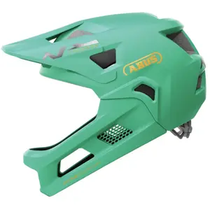 Comparateur de prix : Abus Youdrop FF - Casque vélo enfant Salvia Vert S (51 - 55 cm)