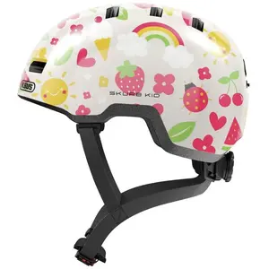 Comparateur de prix : Abus Skurb Kid - Casque vélo enfant Cream Summer M (50 - 55 cm)