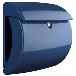 Comparateur de prix : BURG-WÄCHTER Boîte aux lettres Piano 886 MB Plastique Bleu marine