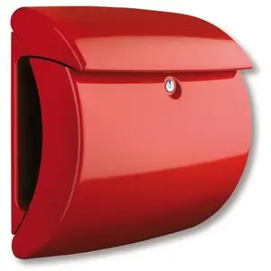 BURG-WÄCHTER Boîte aux lettres Piano 886 R Plastique Rouge pas cher