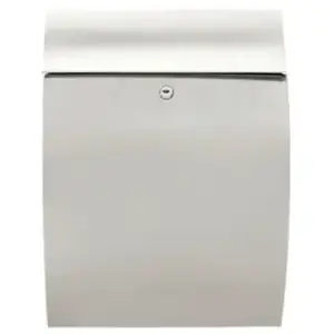 Comparateur de prix : BURG-WÄCHTER Boîte aux lettres Riviera 3835Ni Acier inoxydable Argenté