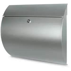 Comparateur de prix : BURG-WÄCHTER Boîte aux lettres Toscana 3856Ni Acier inoxydable Argenté