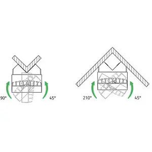 Comparateur de prix : Theben Fixation d'angle pour LED spot avec détecteur de mouvement theLeda - Blanc
