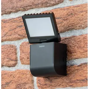 Applique d'extérieur LED theLeda S8-100L de Theben, noir, 4000 K