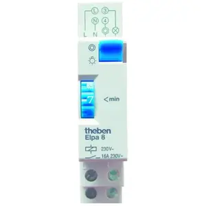 Comparateur de prix : Theben minuterie 230 v 1 contact réglable de 1 à 7 min theben elpa 8