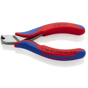 Comparateur de prix : Pince coupante frontale avec facette Knipex 64 02 115 115 mm 1 pc(s)