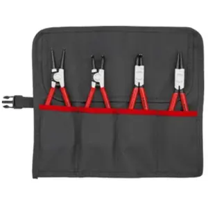 Comparateur de prix : Knipex Knipex Jeu de pinces pour circlips 4 outils - 00 19 56