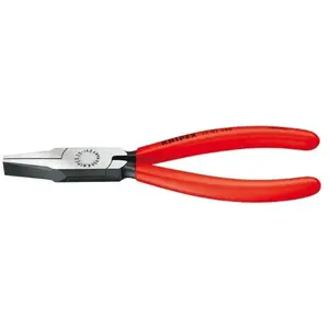Knipex 20 01 160 Pince à becs plats gainées en plastique noire atramentisée 160 mm