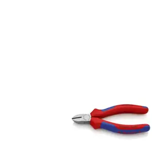 Comparateur de prix : Knipex Pince Coupante De Côté 125mm - Tête àtroite - Bi-matière - Polie