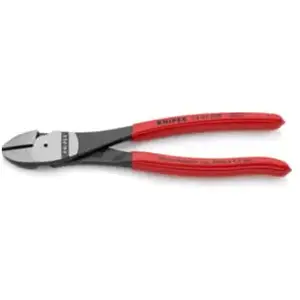 Comparateur de prix : Knipex Pince Coupante De Côté Démultipliée 200mm - Gainage Pvc - Tête Polie
