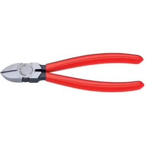 Comparateur de prix : Knipex Pince Coupante De Côté 125mm - Tête àtroite - Pvc - Finition Polie