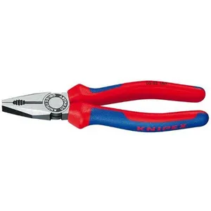 Comparateur de prix : Pince universelle - Knipex - 03 02 180 SB - Rouge - Longueur 180 mm