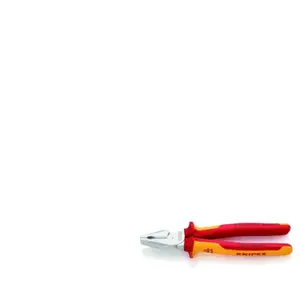 Pince universelle - KNIPEX - 02 06 225 - 225mm - Rouge pas cher