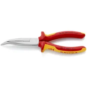 Comparateur de prix : Pince à becs demi-ronds coudée isolante 1000v 200mm - knipex - 26 26 200