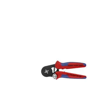 Comparateur de prix : Pince à sertir auto-ajustable pour embouts de câble - KNIPEX - 97 53 04