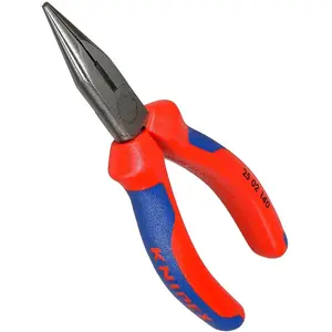 Comparateur de prix : Pinces «radio»à becs demi-ronds avec tranchant 140MM Knipex 25 02 140-PINCE