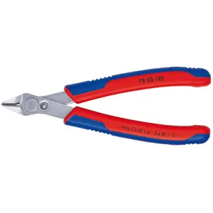 Comparateur de prix : Knipex Pince Coupante àlectro Tête Ronde Coupe Ras 115mm Ressort Bimatière