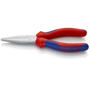 Comparateur de prix : Knipex Pince à becs longs chromée, avec gaines bi-matière 140 mm 30 15 140