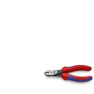 Knipex Pince Coupante De Côté Démultipliée 140mm - Bi-matière - Tête Polie pas cher