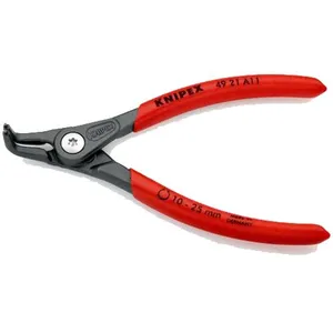 Comparateur de prix : Knipex 4921a11 pince de précon pour circlips extérieurs 10-25 mm coudée