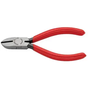 Comparateur de prix : Knipex Pince Coupante De Côté 110mm - Tête àtroite - Pvc - Finition Polie