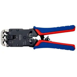 Knipex Pince à Sertir Pour Fiches Occidentales 200 Mm pas cher