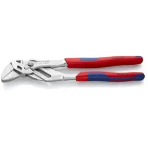 Comparateur de prix : Knipex Pince-clé 250mm - Gainage Bi-matière - Chromée - Capacité 52mm