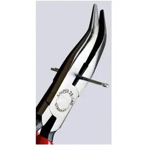 Comparateur de prix : Pince d'électronicien - KNIPEX - becs courbés - Long. 160 mm - Ø fil dur 1,6 mm