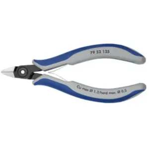 Knipex Pince Coupante Petit Biseau 125mm - Avec Ressort - Serre-fils pas cher